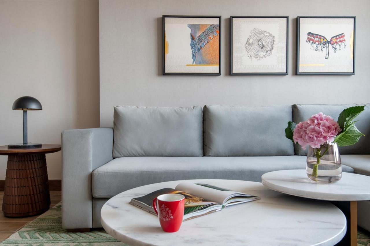 Swissotel Living Jeddah Luaran gambar A living room at the hotel