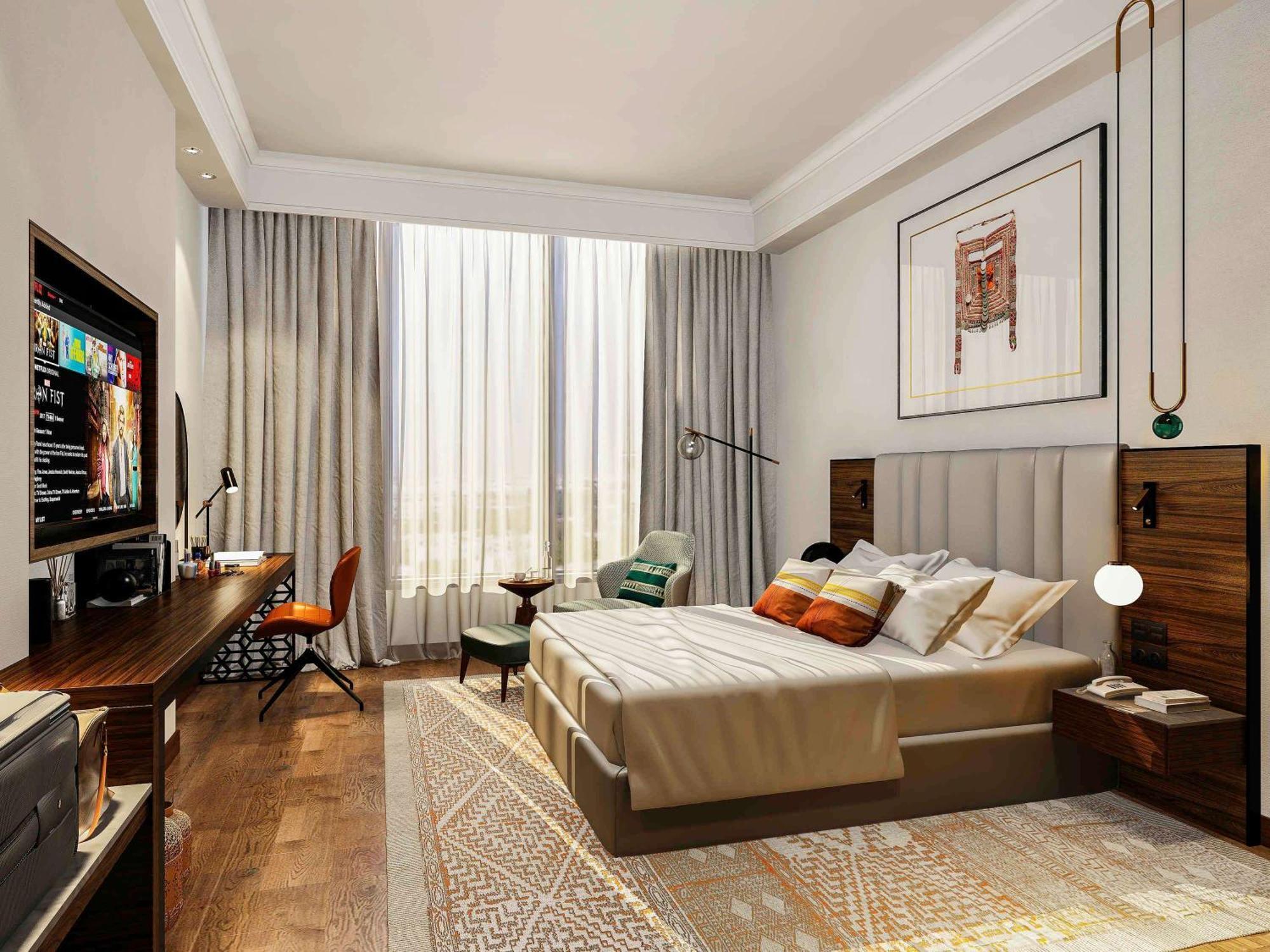 Swissotel Living Jeddah Luaran gambar A bedroom at the hotel